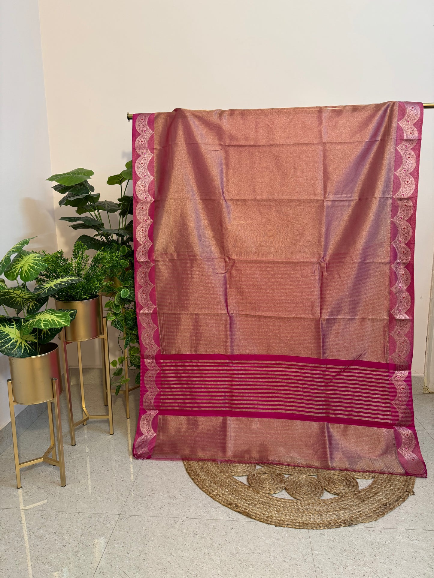 Banarasi soft tissue silk saree