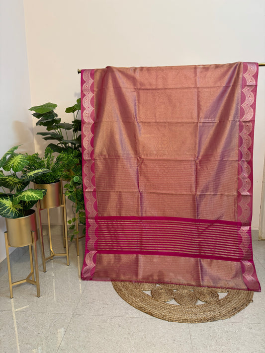 Banarasi soft tissue silk saree