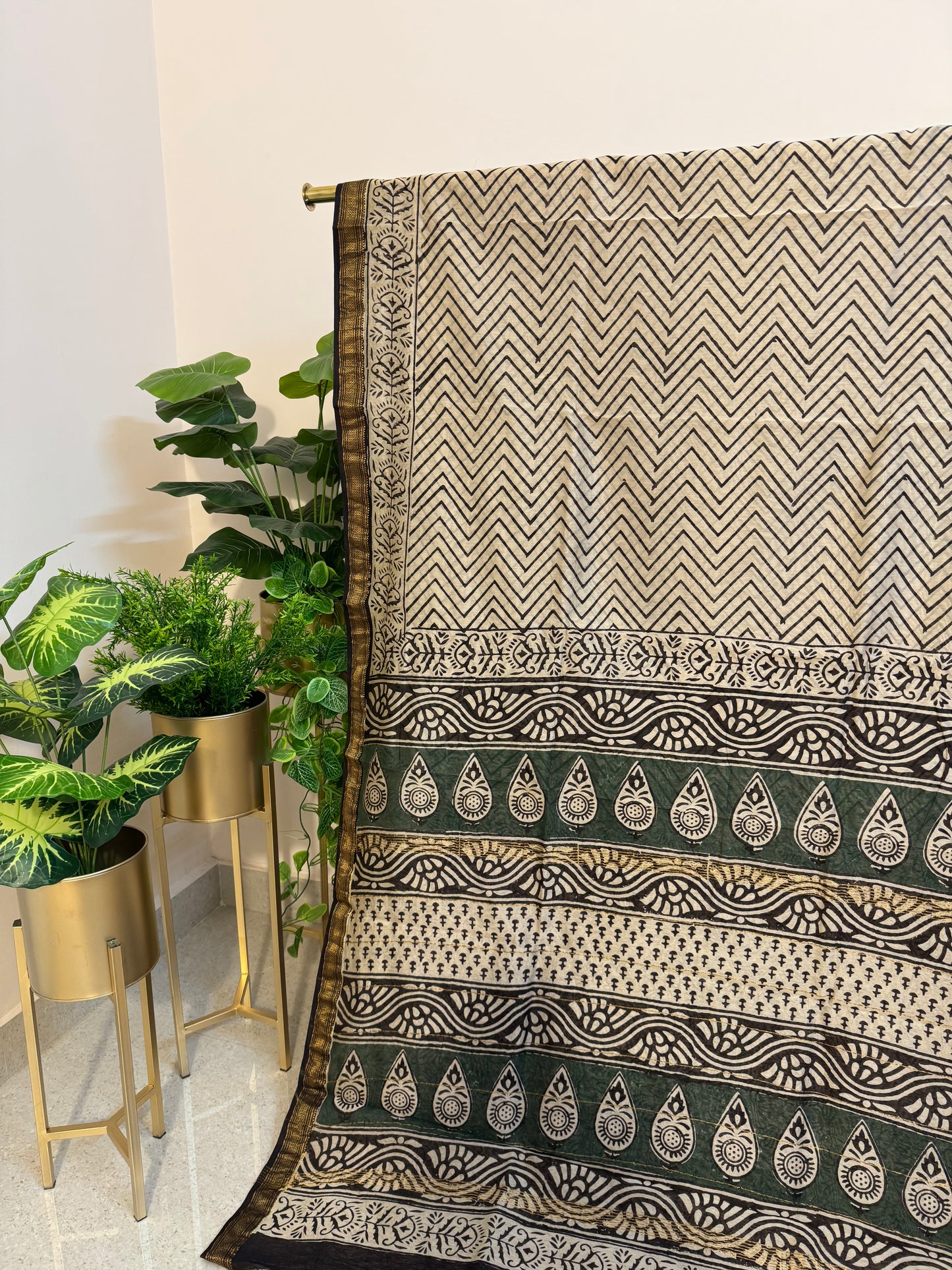 Pure Maheshwari Silk saree